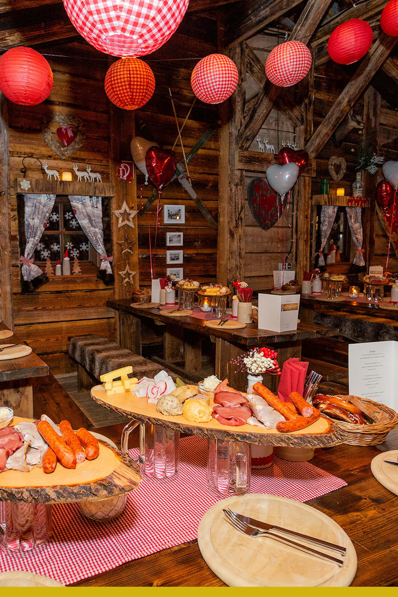 The alpine hut of the ATLANTIC Grand Hotel Bremens