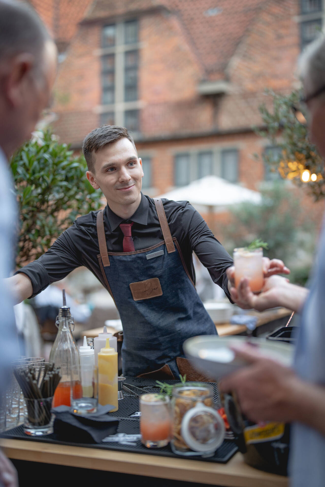 Employees of the alto restaurant